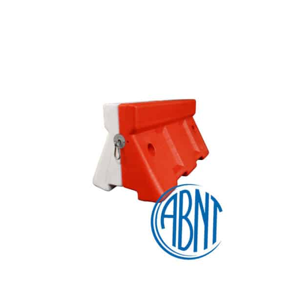 Barreira Plástica Horizontal Bicolor - ABNT 16331